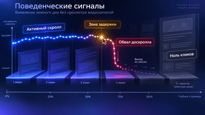 Поведенческие сигналы: как обнаружить проблему без видеозаписей