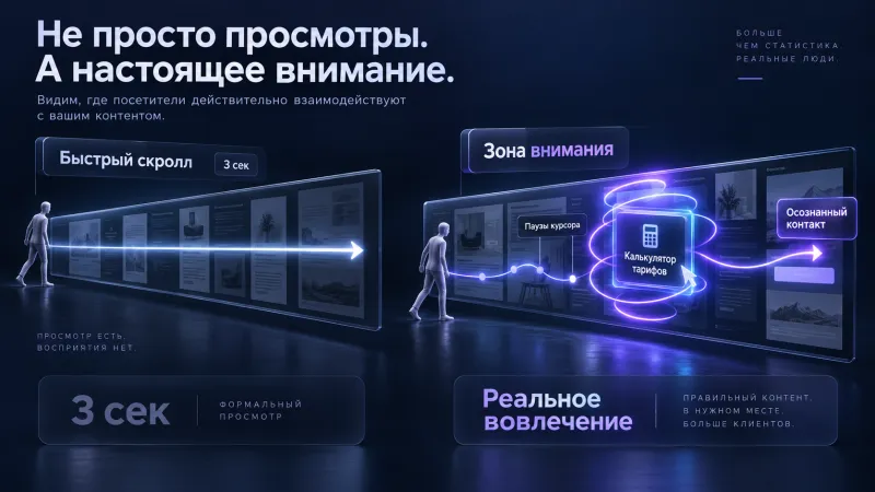 Как выявить истинную зону концентрации внимания