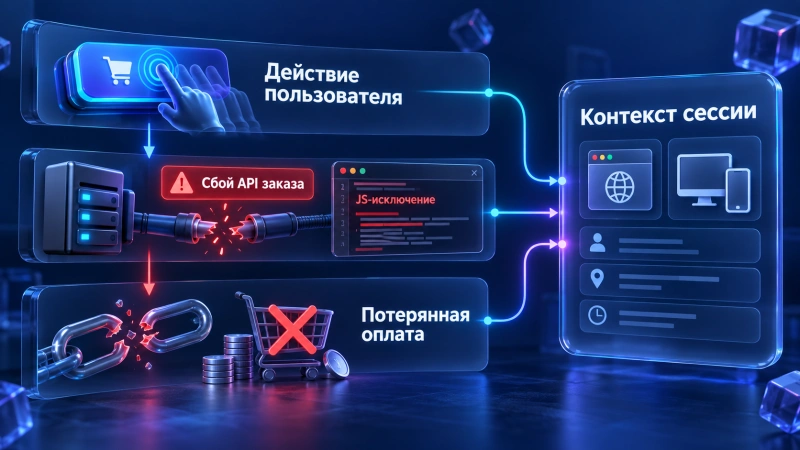 Связка технических ошибок с бизнес-результатом