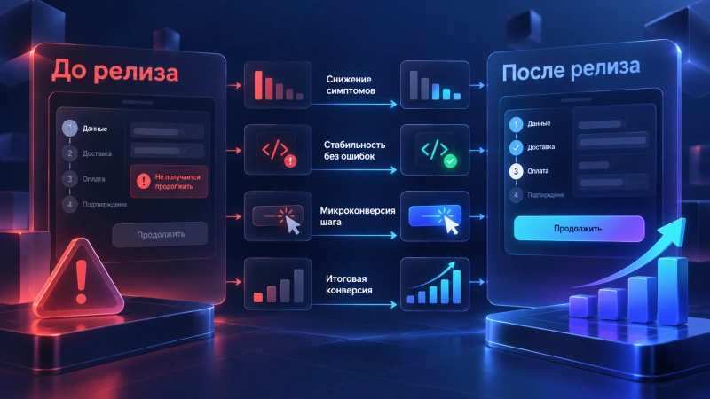 Методология проверки: как измерить эффект после устранения барьера
