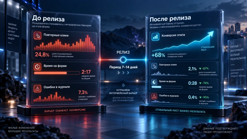 Как измерить результат после устранения интерфейсного барьера
