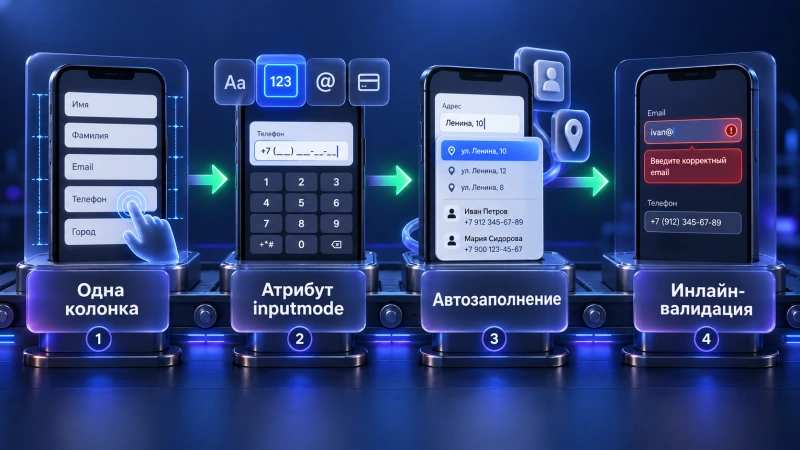Инженерный чек-лист адаптации форм под мобильную клавиатуру