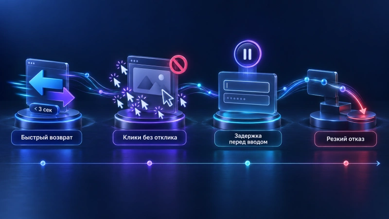 Поведенческие сигналы: как обнаружить потерю контекста по событиям