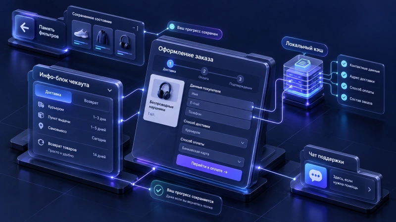 Проектирование гибкого интерфейса: сохранение контекста и прозрачность