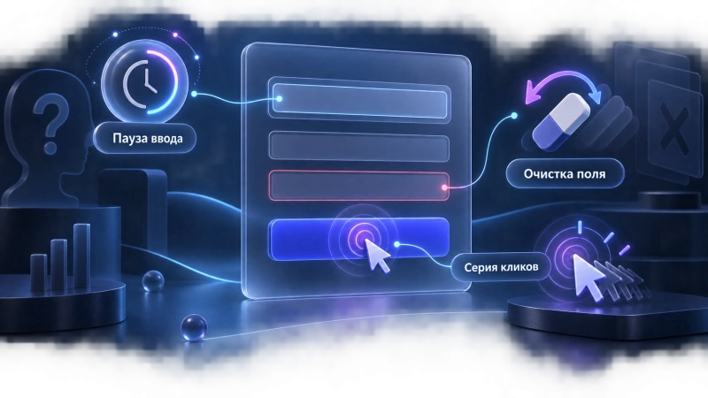 Поведенческие сигналы оттока: что происходит внутри формы