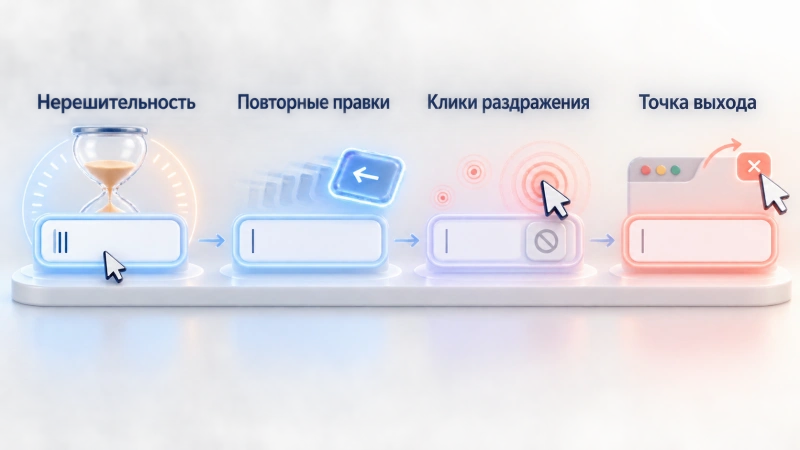 Поведенческие сигналы проблемных полей