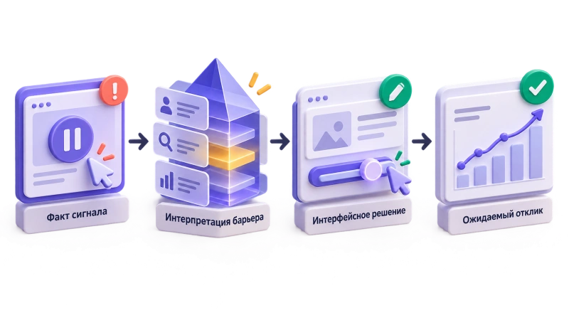 Как переводить сигналы фрустрации в проверяемые гипотезы