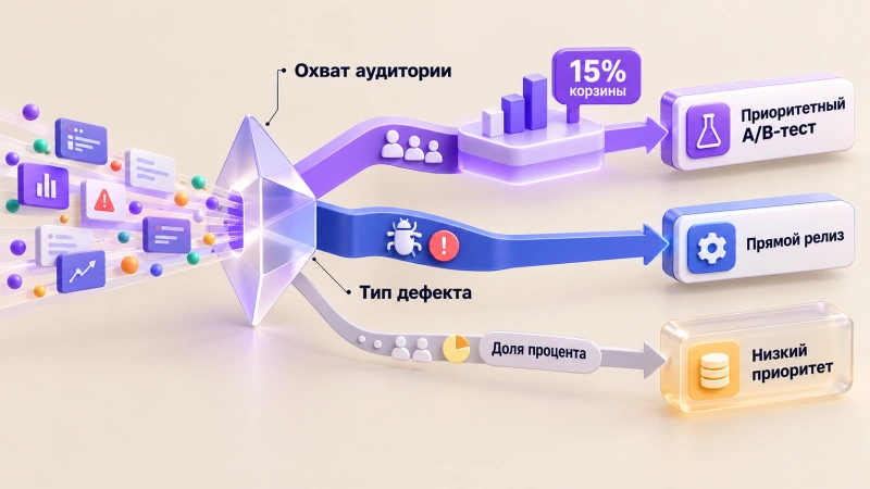 Приоритизация экспериментов по масштабу проблемы