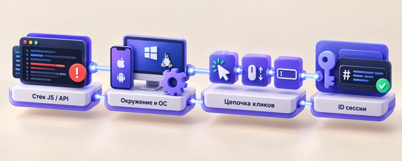 Технический контекст: какие данные требуются разработчику для быстрого фикса