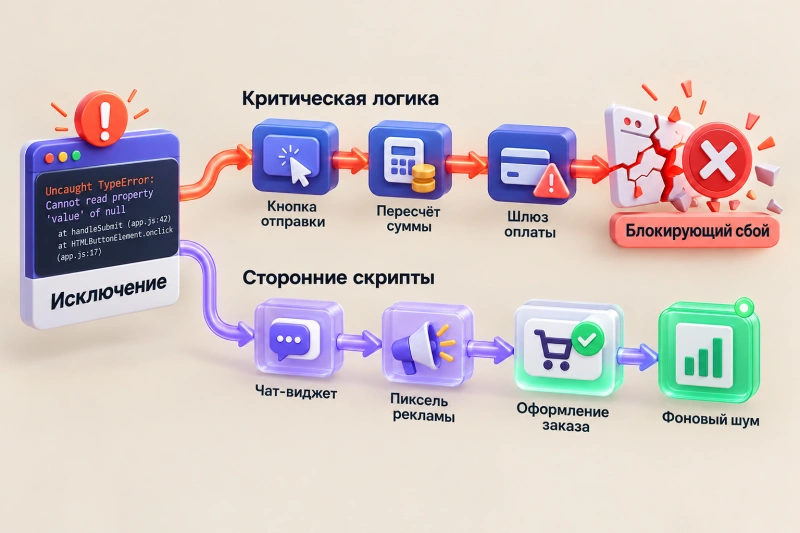 Анатомия сбоя: когда ошибка JavaScript действительно сжигает деньги