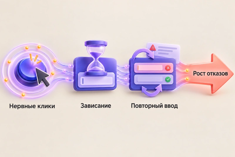 Поведенческие сигналы: как распознать критические дефекты UX без долгих тестов