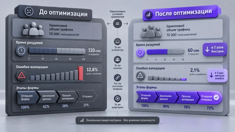 Как измерить результат изменений и проверить гипотезы