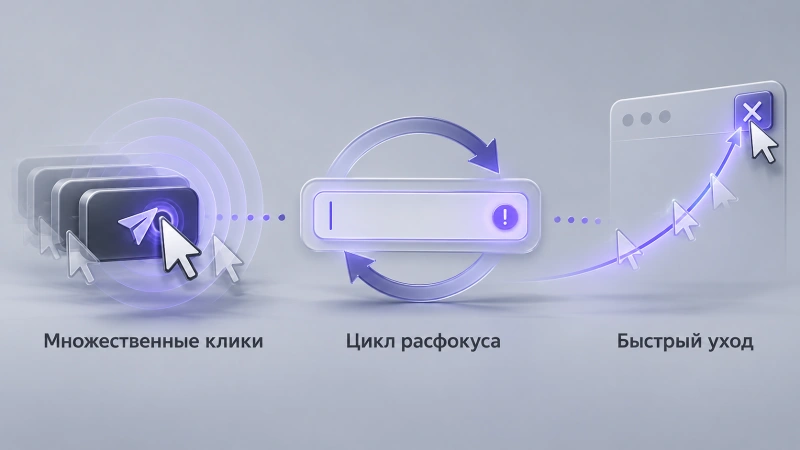 Поведенческие сигналы: как распознать барьер без ручного просмотра